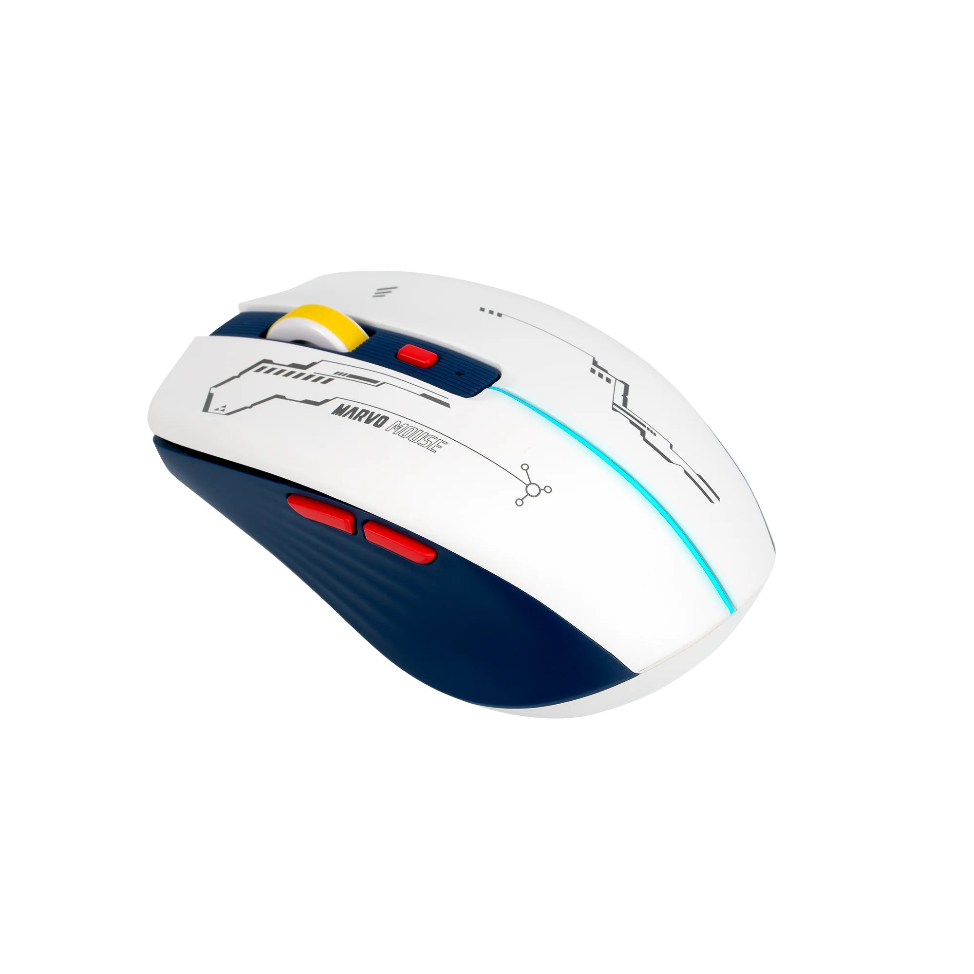 Marvo Capo 20 Wireless Gaming Mouse - White Marvo Capo 20 Wireless Gaming Mouse - White
